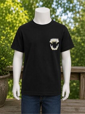 Kids Cat & Jack “Creepin’ It Real” Graphic T-Shirt – Boys Large (10/12 Husky)